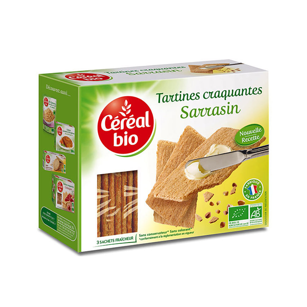 Cereal Bio Organic Buckwheat Crackers 145g