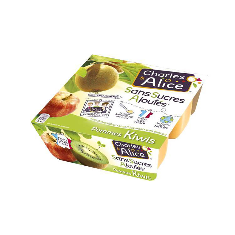 C&A Fruit Dessert Apple Kiwi NSA 100G