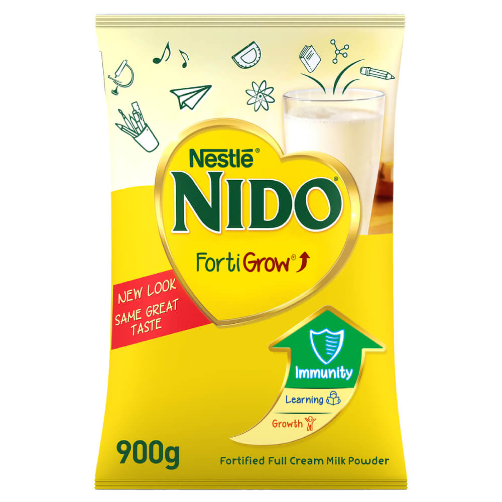 Nido Fortified Milk Powder Pouch 900G