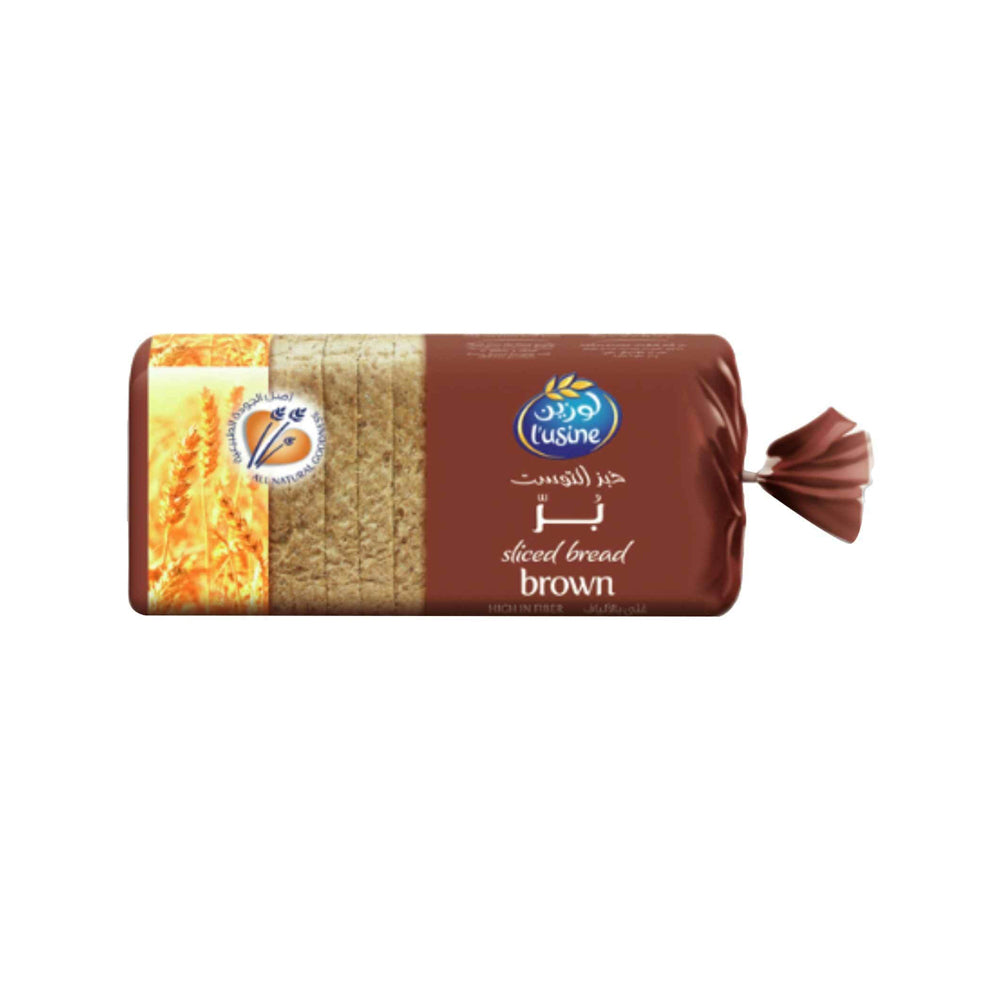 Lusine Bread Sliced Brown 600G