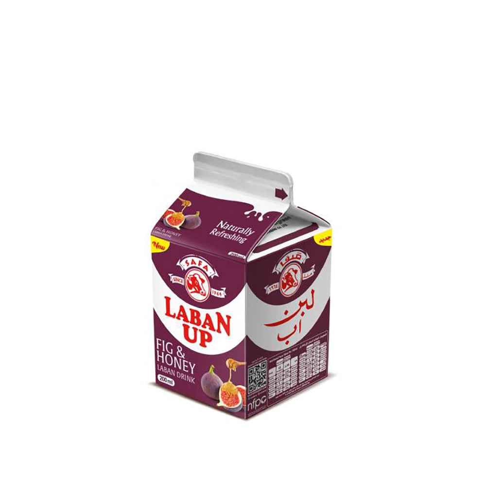 Safa SL Laban Up Fig Honey 200ml