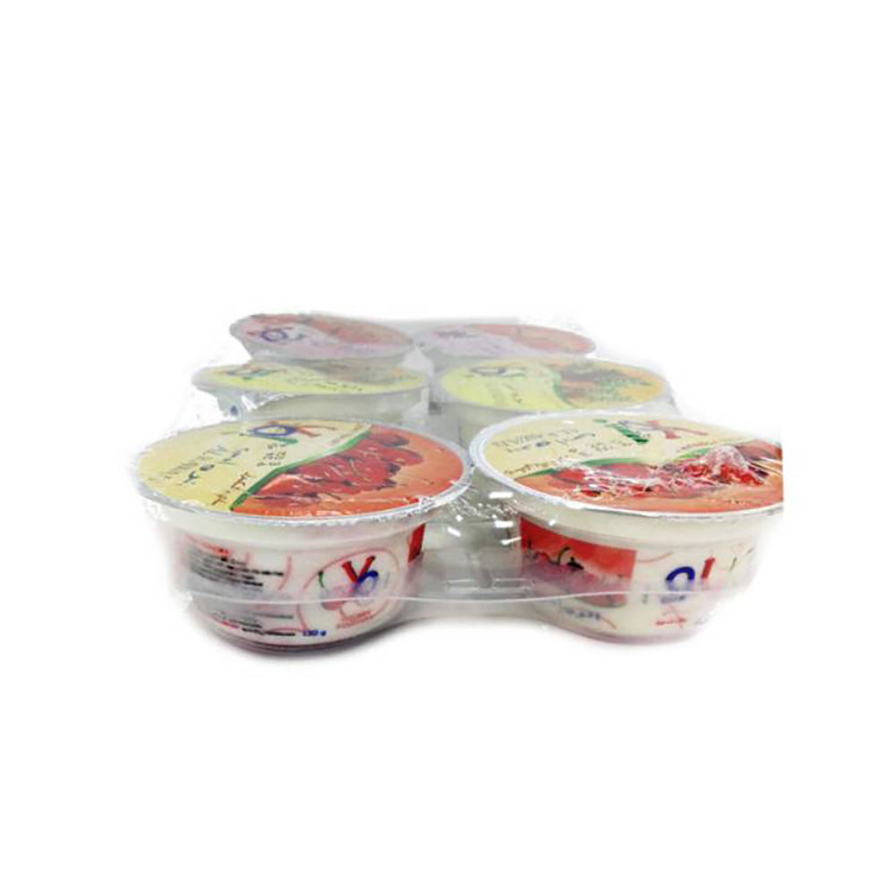 Al Rawabi Yo! Yoghurt Fruit Asstd 6x130g