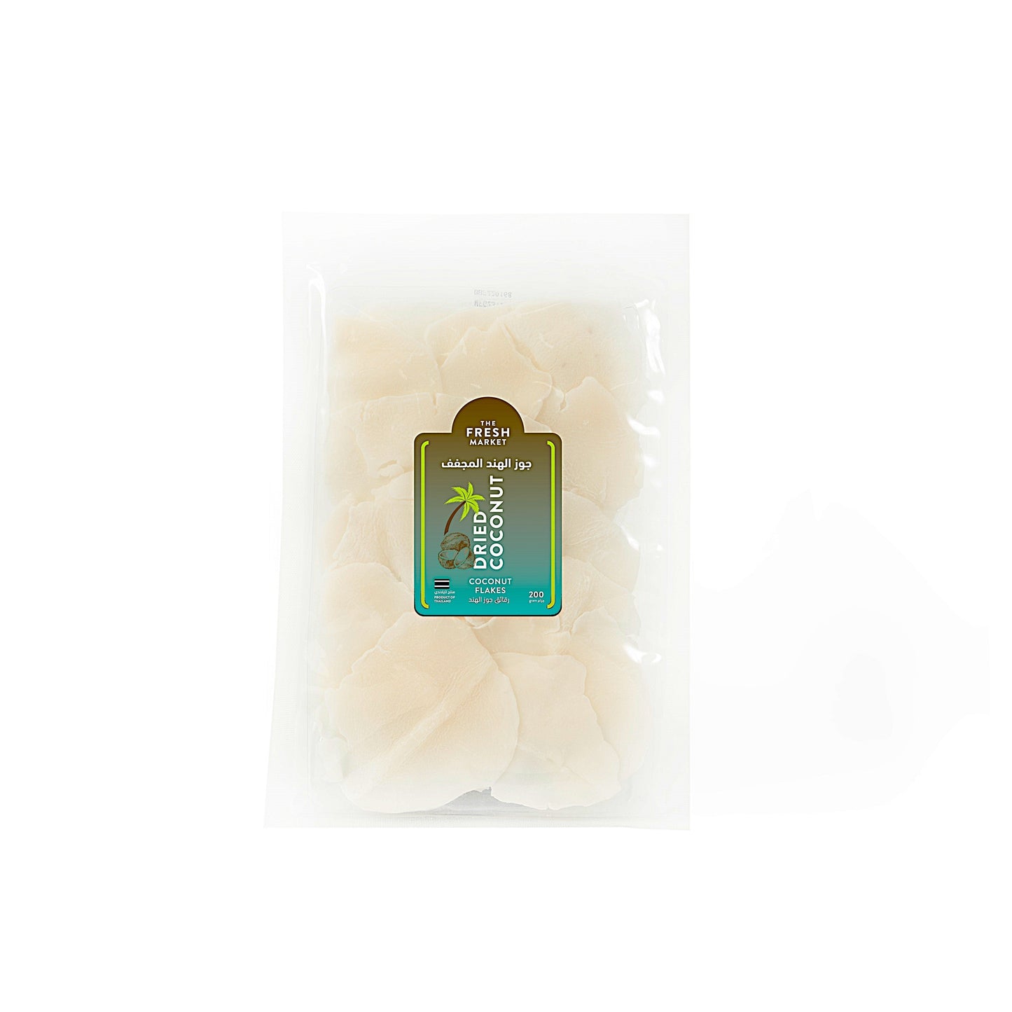 Dried Coconut Flakes White Tahiland 1 Pack