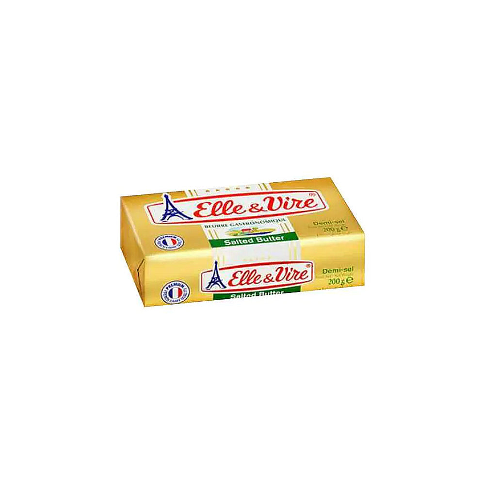 Elle & Vire Salted Butter Gold 82% Fat 200gm