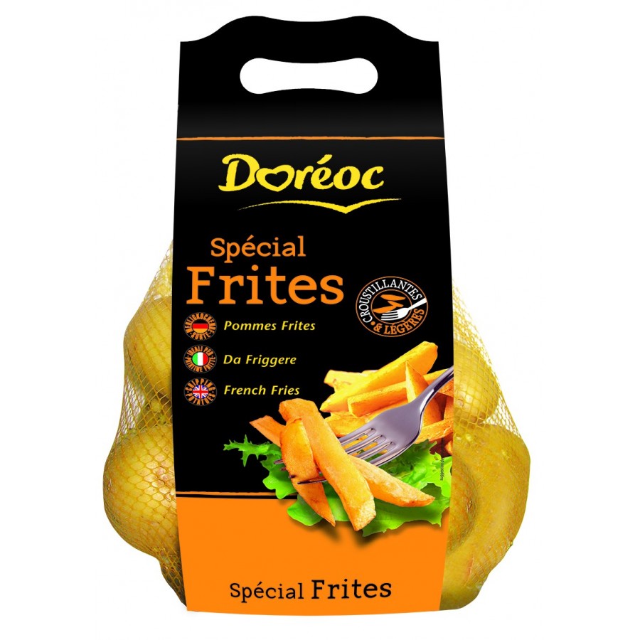 Doreoc Potato Caesar French Fries France 2.5 Kg Bag