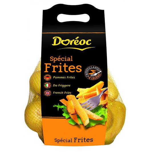 Doreoc Potato Caesar French Fries France 2.5 Kg Bag
