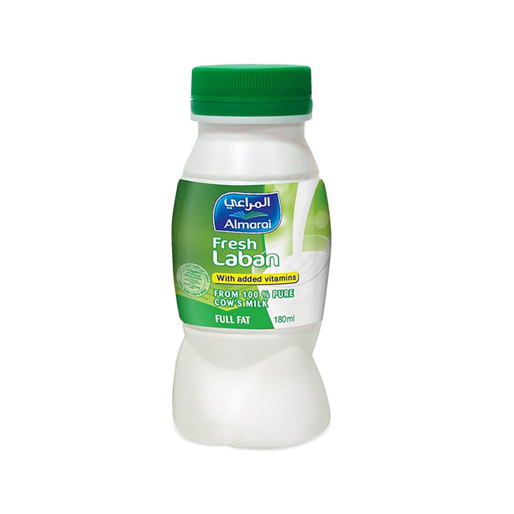 Almarai Full Fat Fresh Laban With Added Vitamins 180Ml