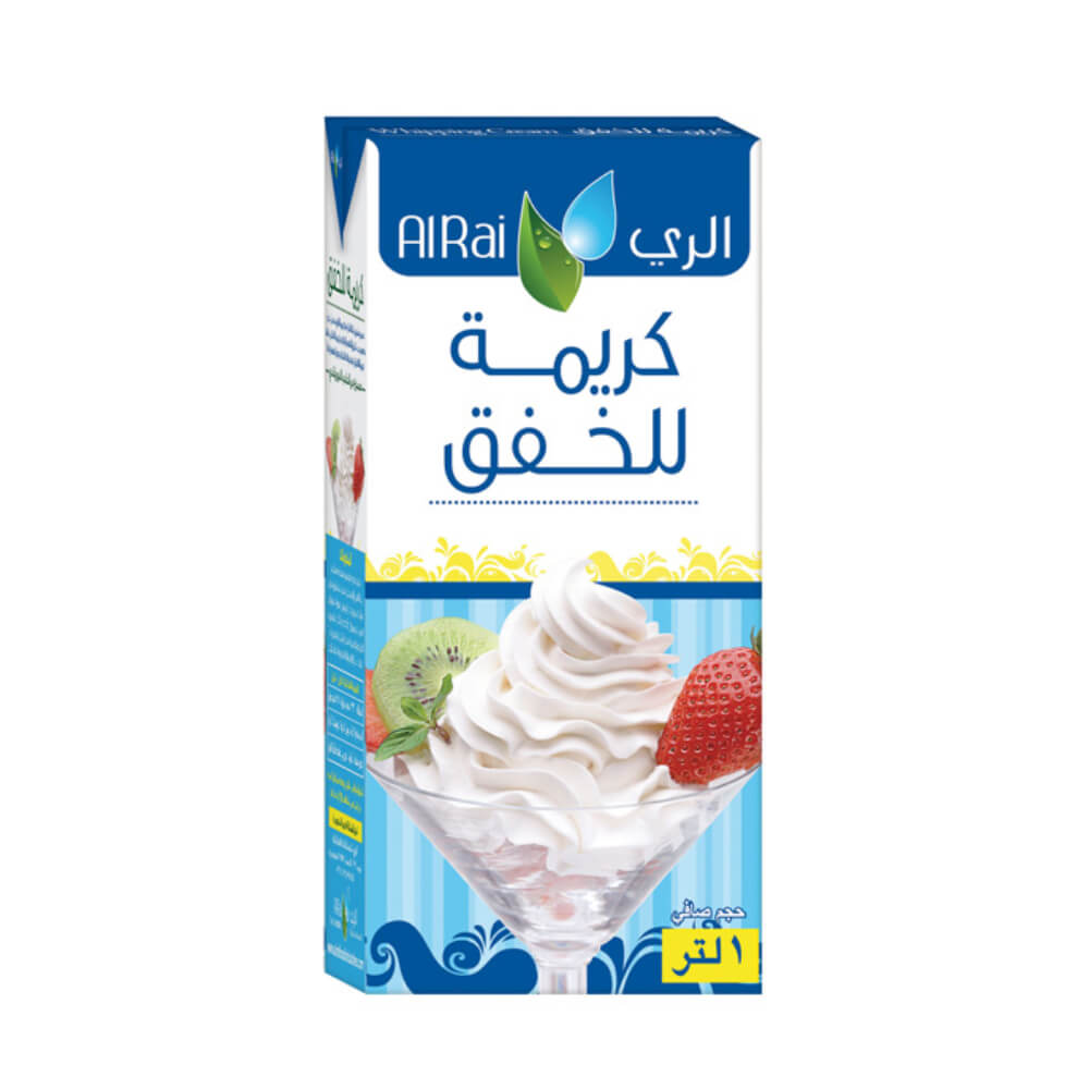 Al Rai Whipping Cream 1L – Souk On Wheels