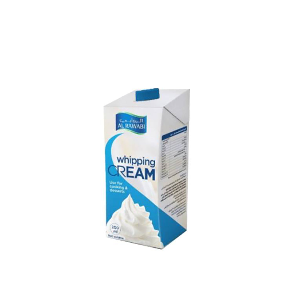 Al Rawabi UHT Whipping Cream 200ml