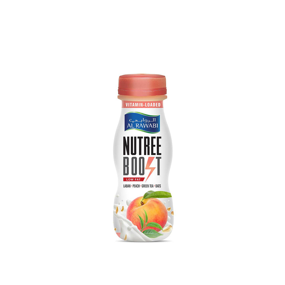 Al Rawabi Nutree Boost Green Peach With Oats 200ml