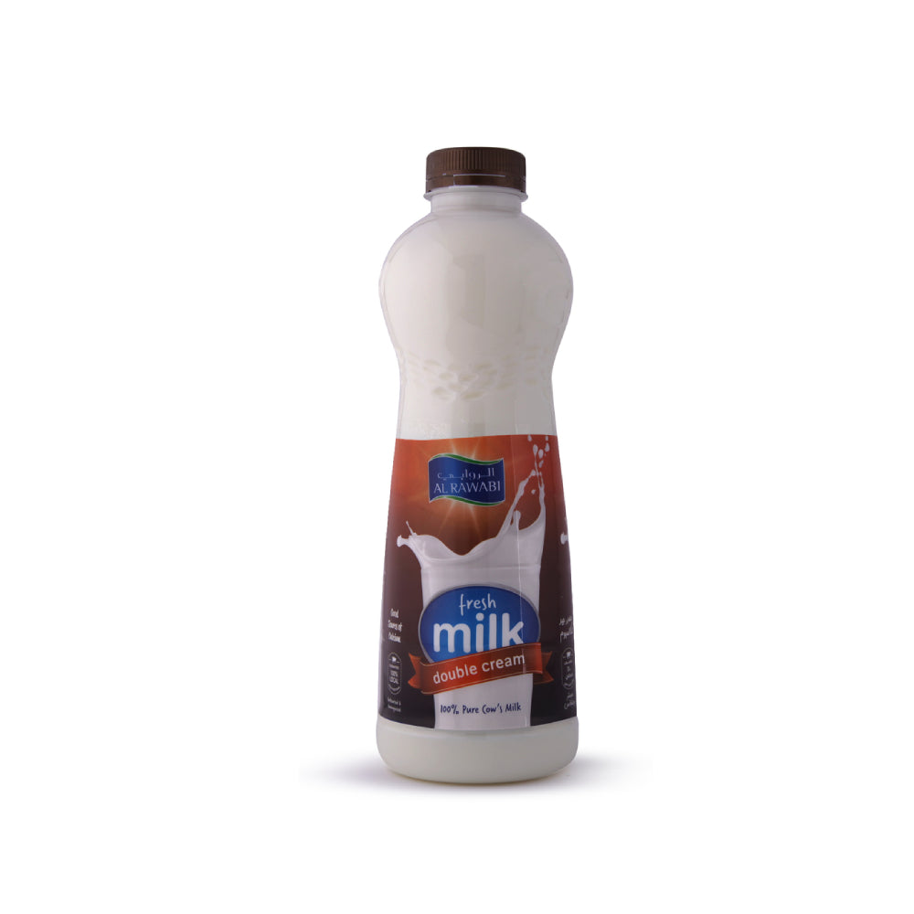 Al Rawabi Fresh Milk Double Cream 1L