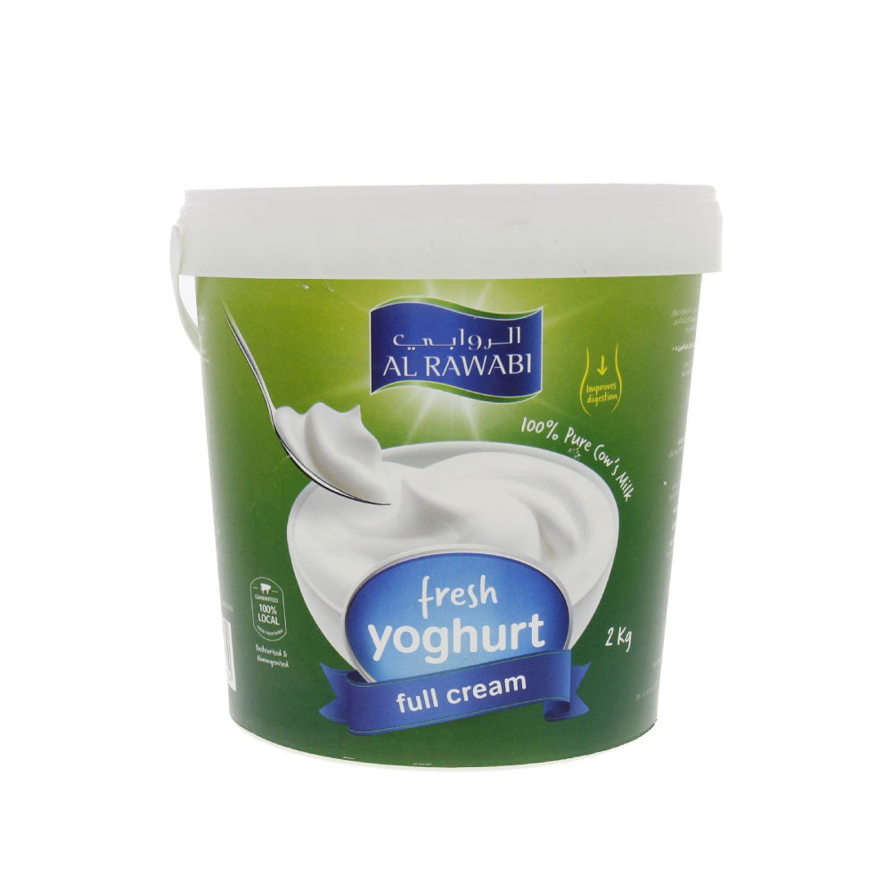 Al Rawabi Fresh Full Cream Yoghurt 2kg