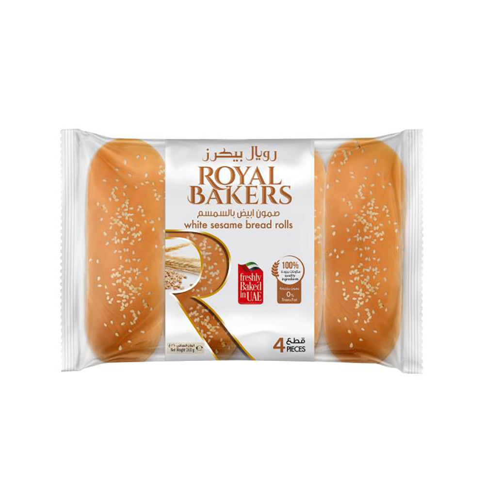 Royal Bakers Rolls SL Sesame 4s