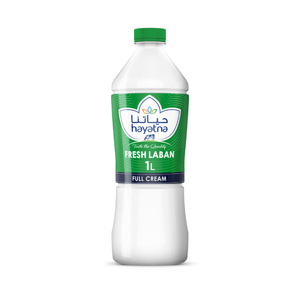 Hayatna Fresh Full Fat Laban 1L – Souk On Wheels