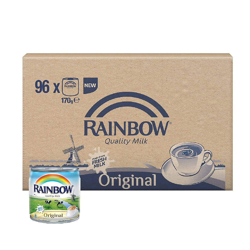 Rainbow Evaporated Milk Original Vitamin D 96x170gm