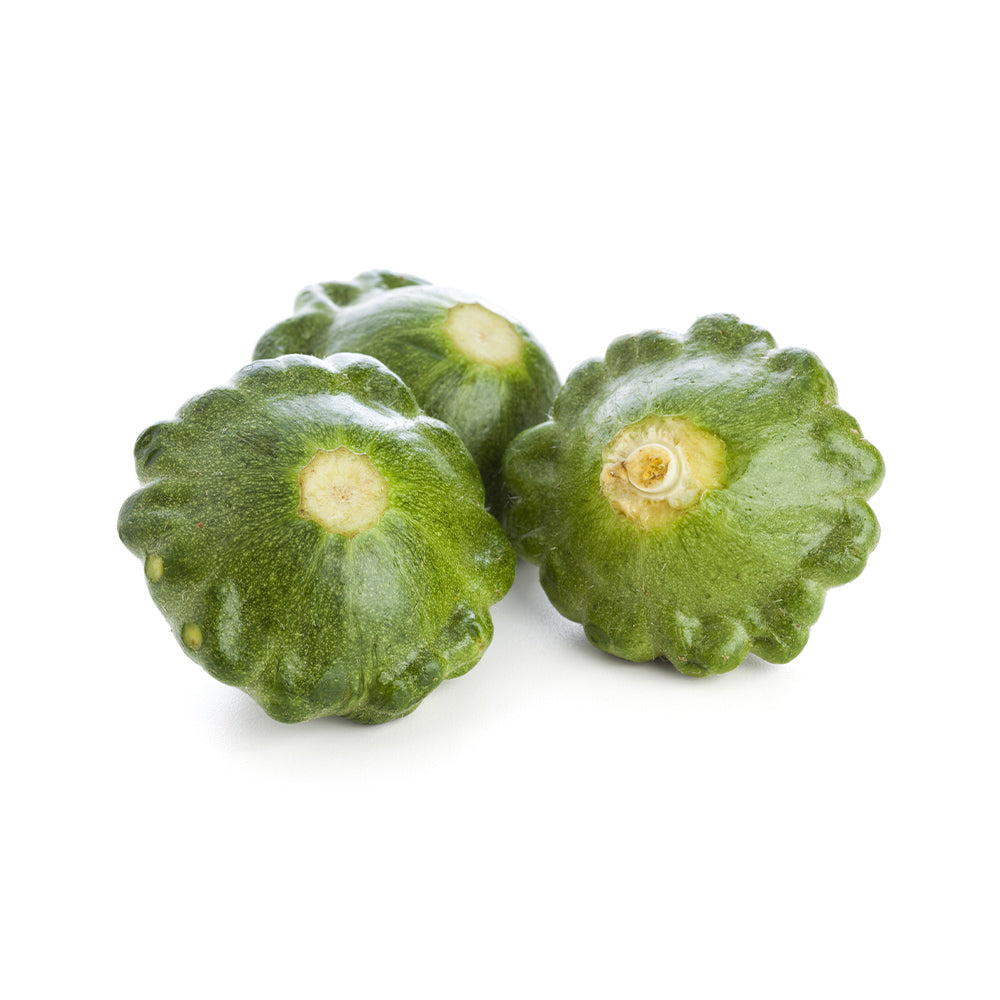 Mini Green Pattypan