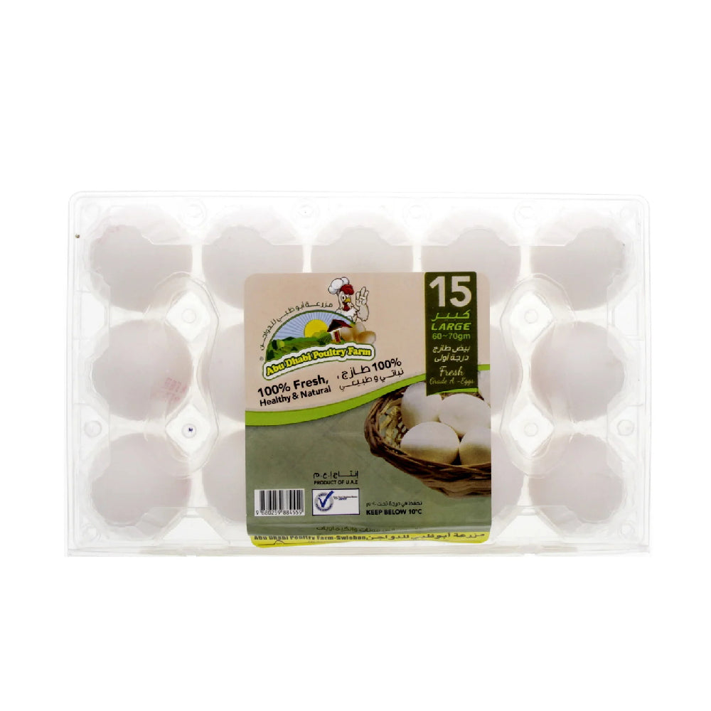 ADPF Family Box White Eggs 15 Pieces