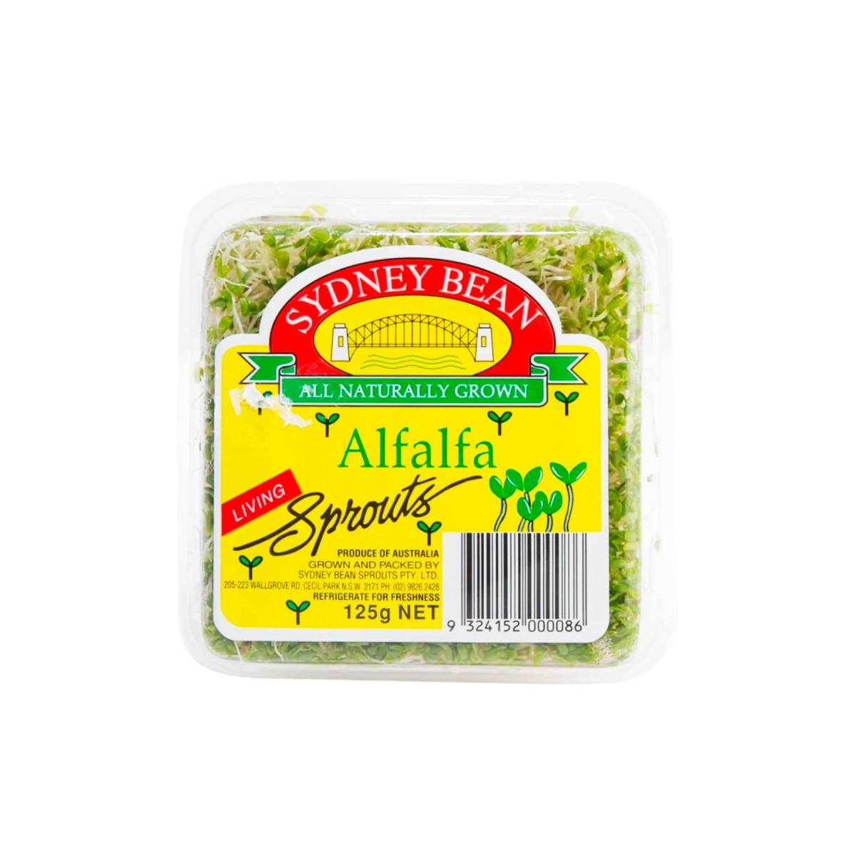 Alfalfa Sprouts Australia 150g