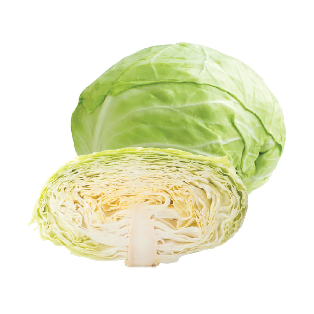 Cabbage White Flat Organic Uae 1-1.5Kg Piece