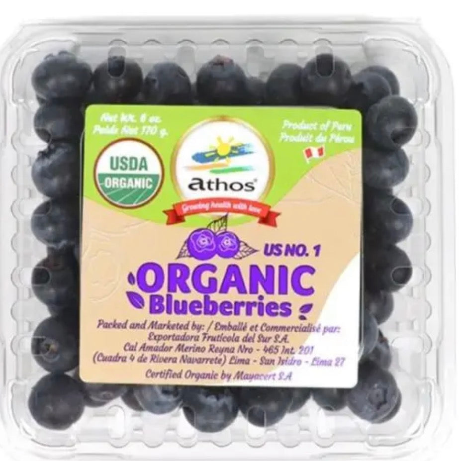 Blueberry Organic Peru 170g