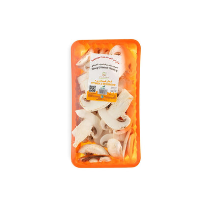 White Mushroom Chopped rich with Vitamin D 200g
